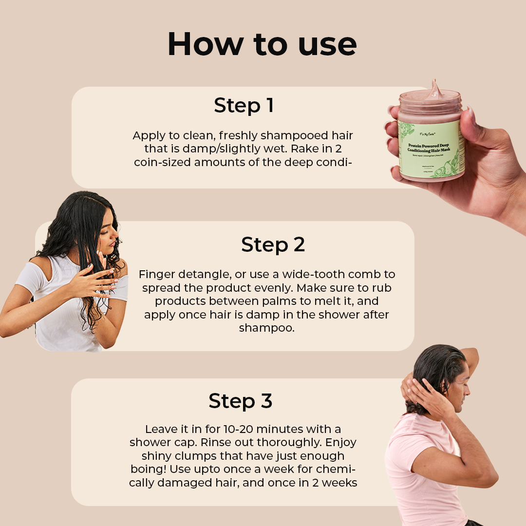 Fix My Curls Protein Powered Deep Conditioning Hair Mask 150g