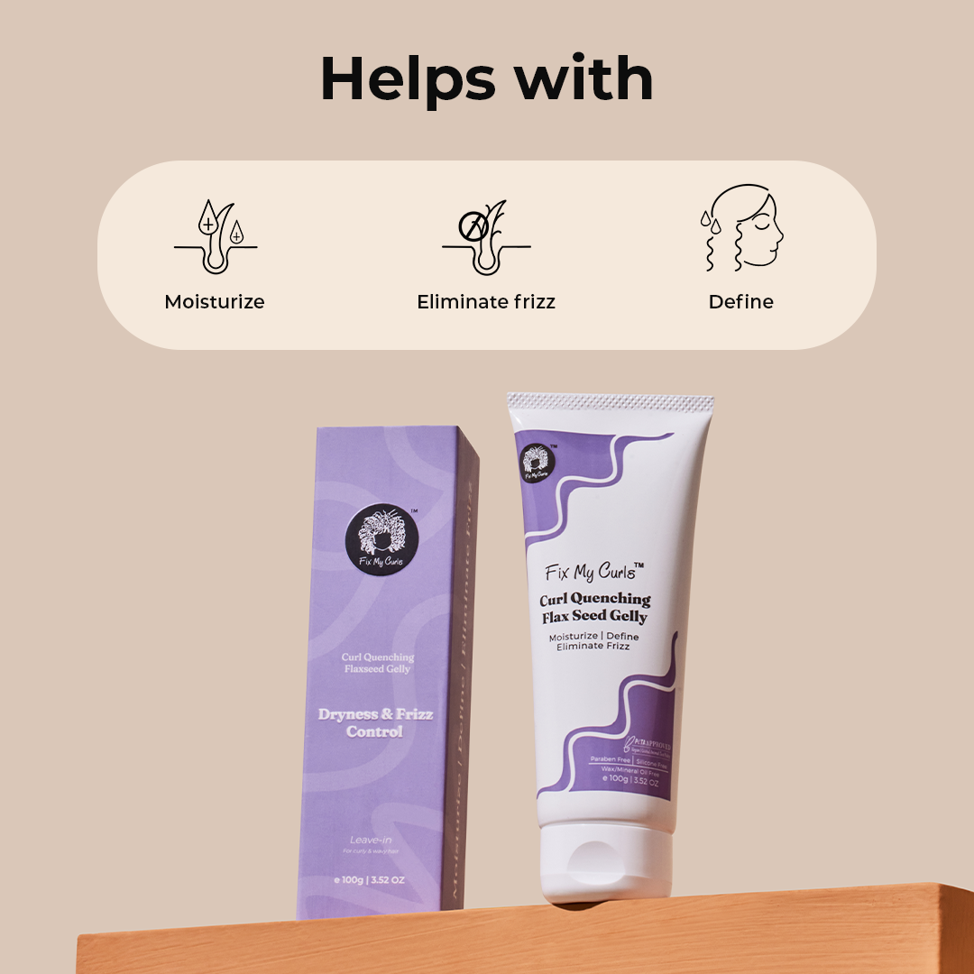 Fix My Curls Quenching Flax Seed Gelly 100gms