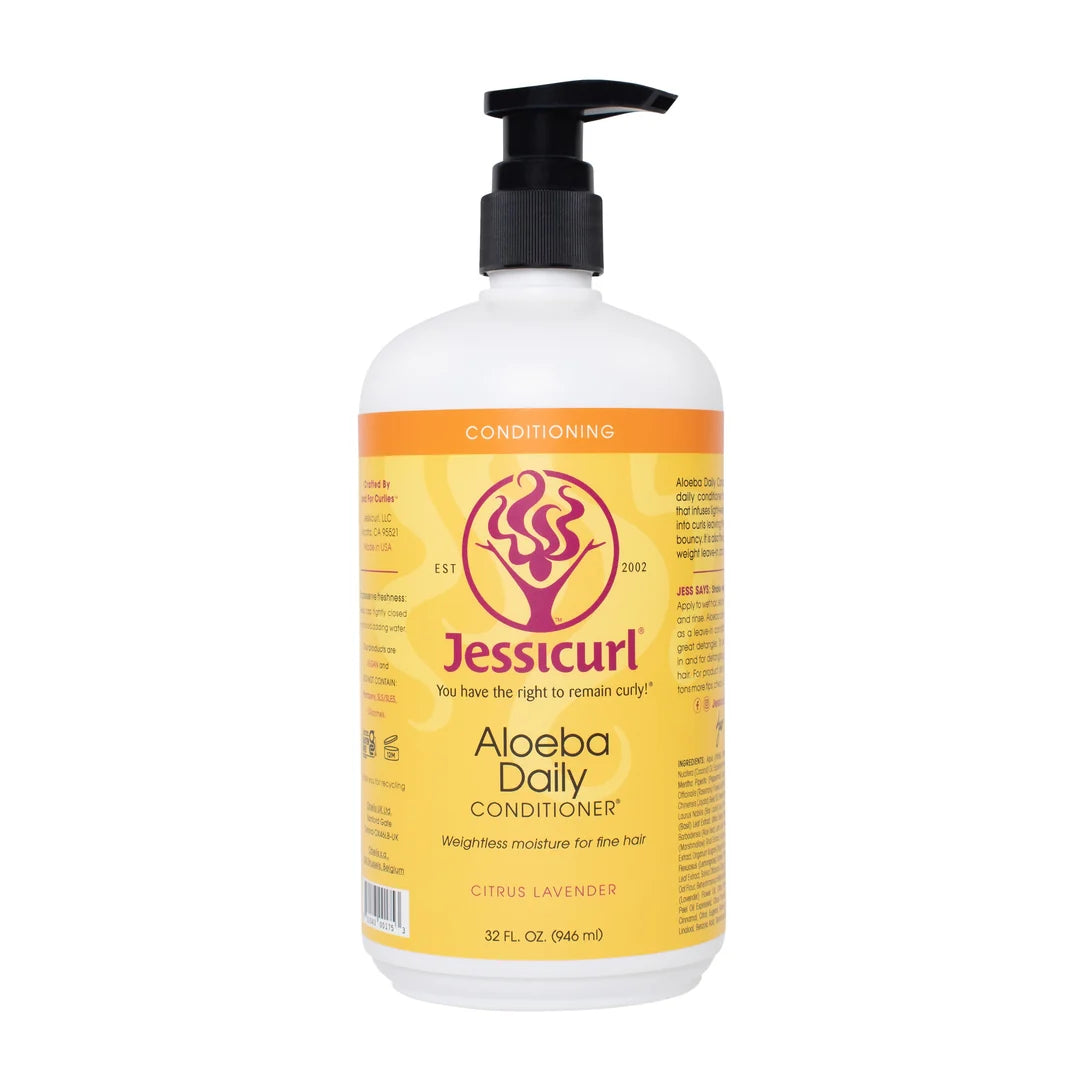 Jessicurl Aloeba Daily Conditioner - Citrus Lavender 32oz