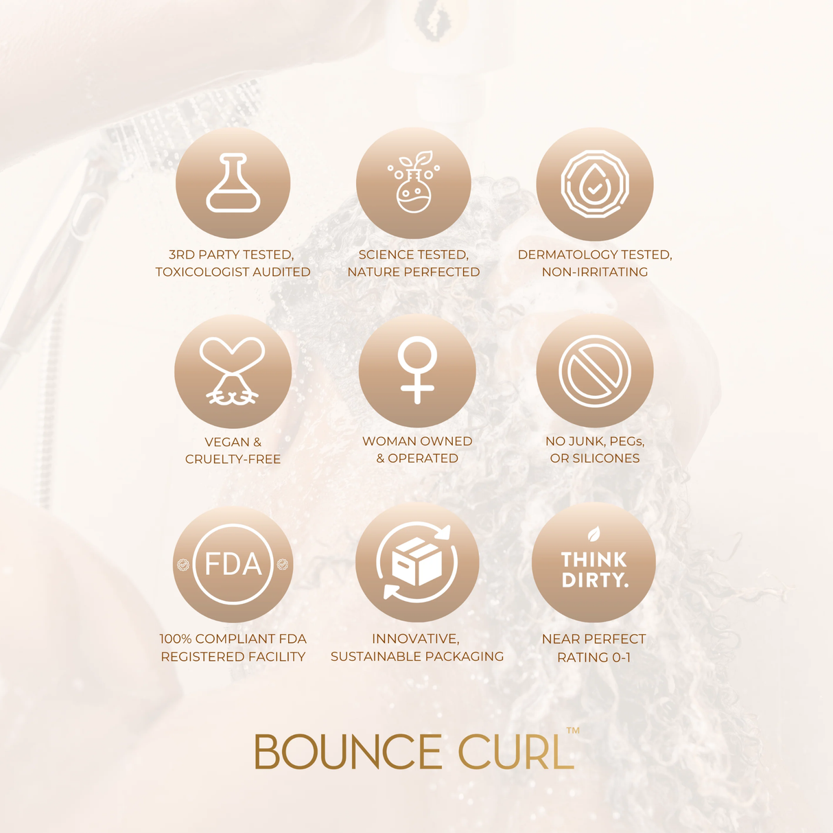Bounce Curl Pure Silk Moisturizing Shampoo 8oz
