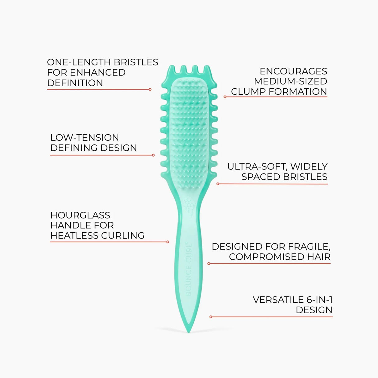 Bounce Curl Slick-Flex Define EdgeLift - Teal