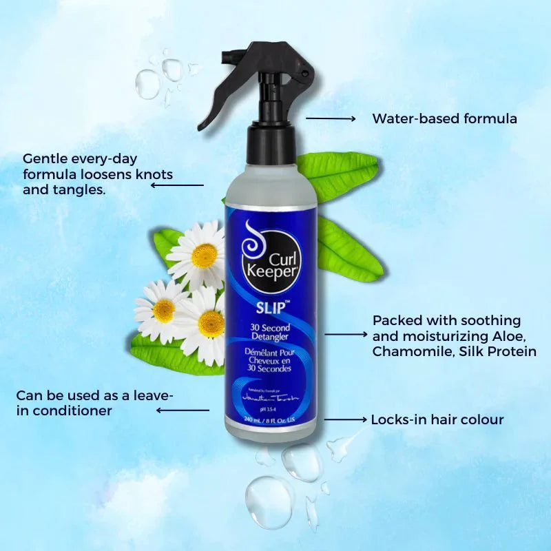 Curl Keeper Slip Detangler, For All Curl Types - 8 oz