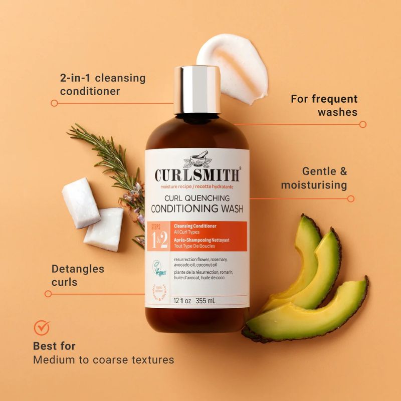 Curlsmith Curl Quenching Conditioning Co-Wash 12oz