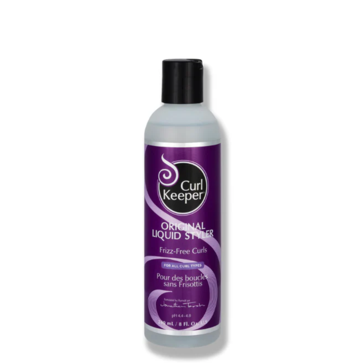 Curl Keeper Original Liquid Styler, Medium Hold Styling Gel - 8oz