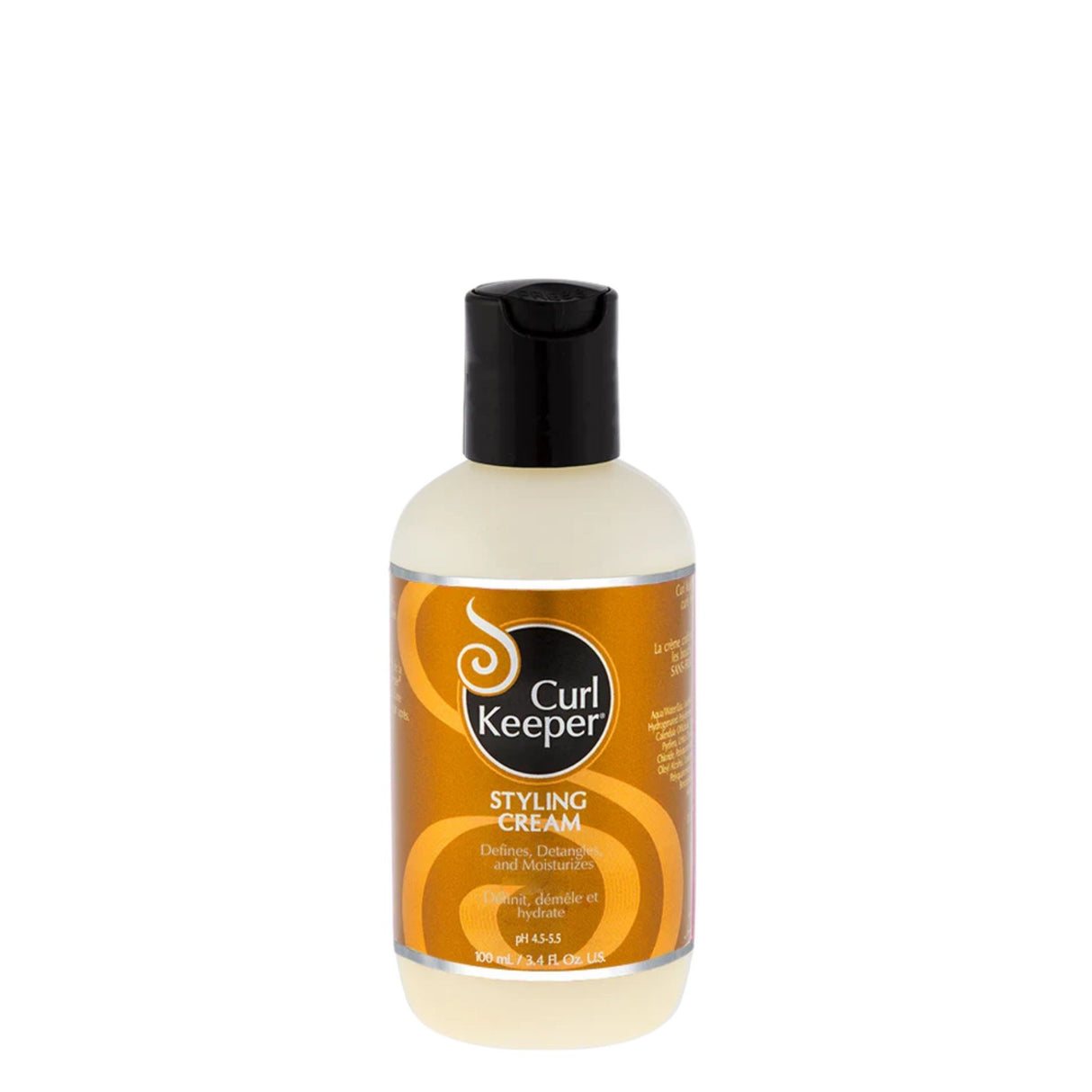 Curl Keeper Styling Cream, Curl Moisturizing Cream For All Curl Types - 3.4oz