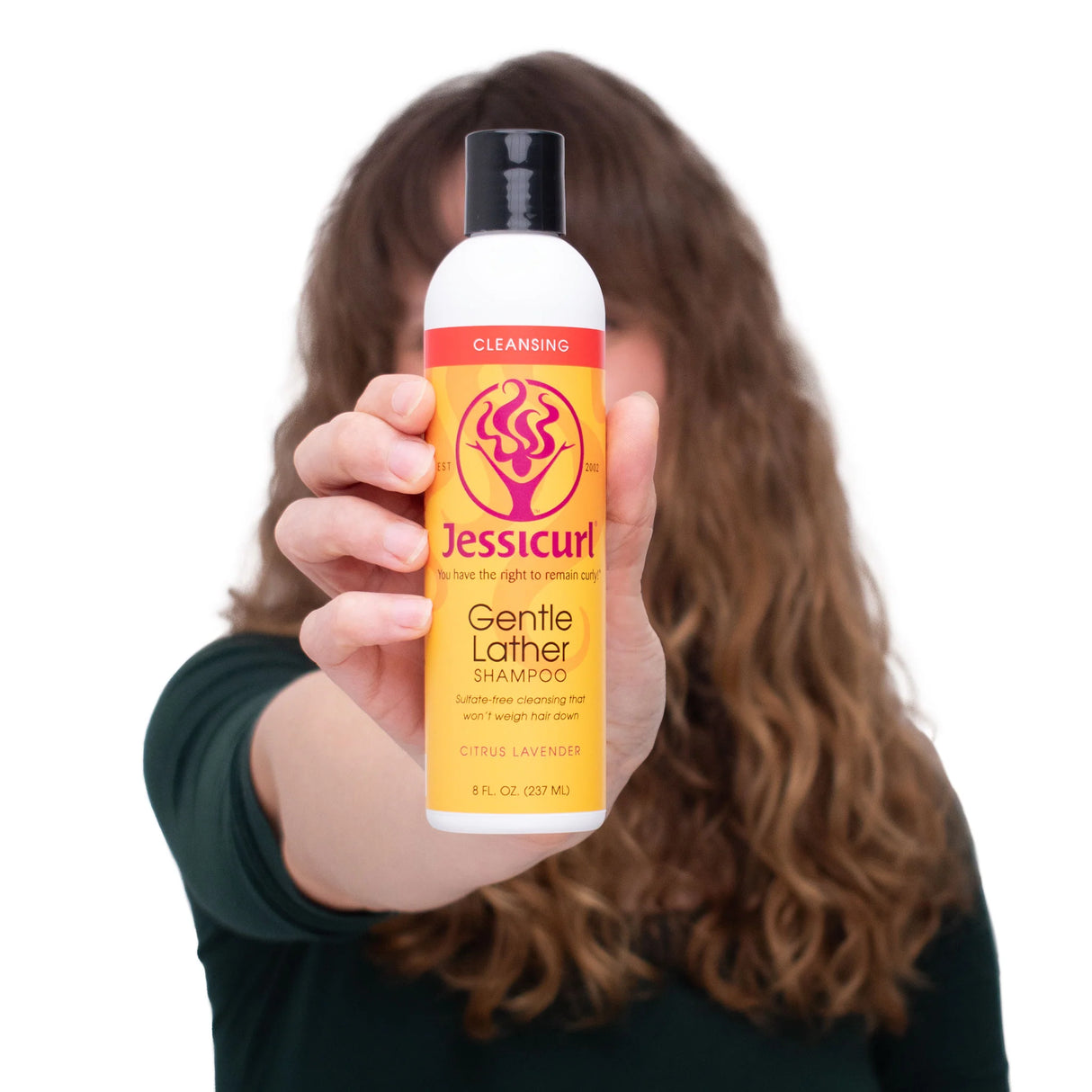 Jessicurl Gentler Lather Shampoo - Citrus Lavender 8oz
