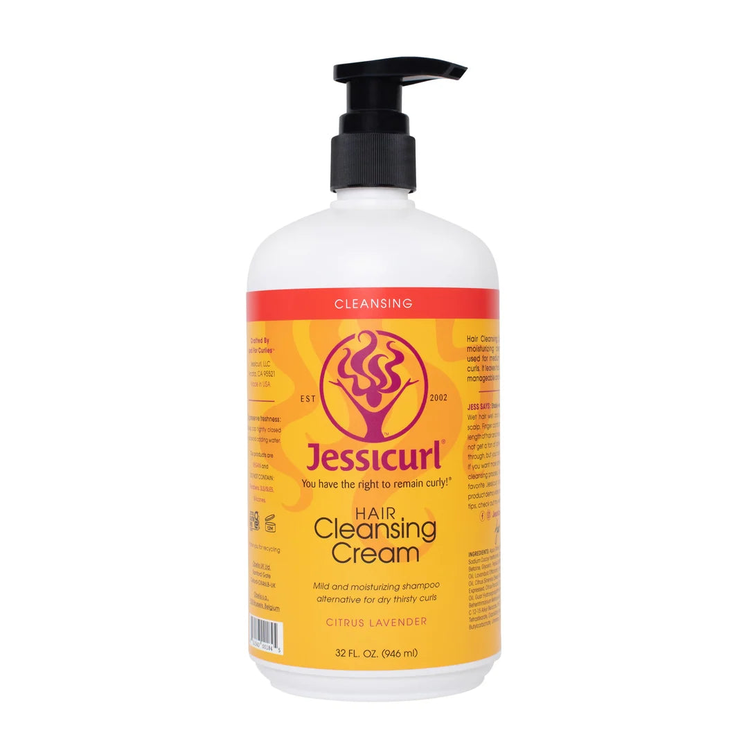 Jessicurl Hair Cleansing Cream - Citrus Lavender 32oz