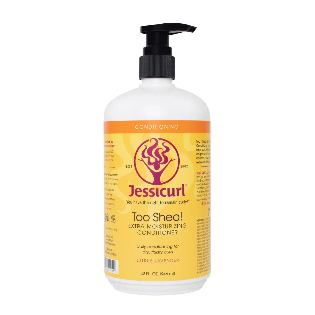 Jessicurl Too Shea! Extra Moisturizing Conditioner -Citrus Lavender 32oz