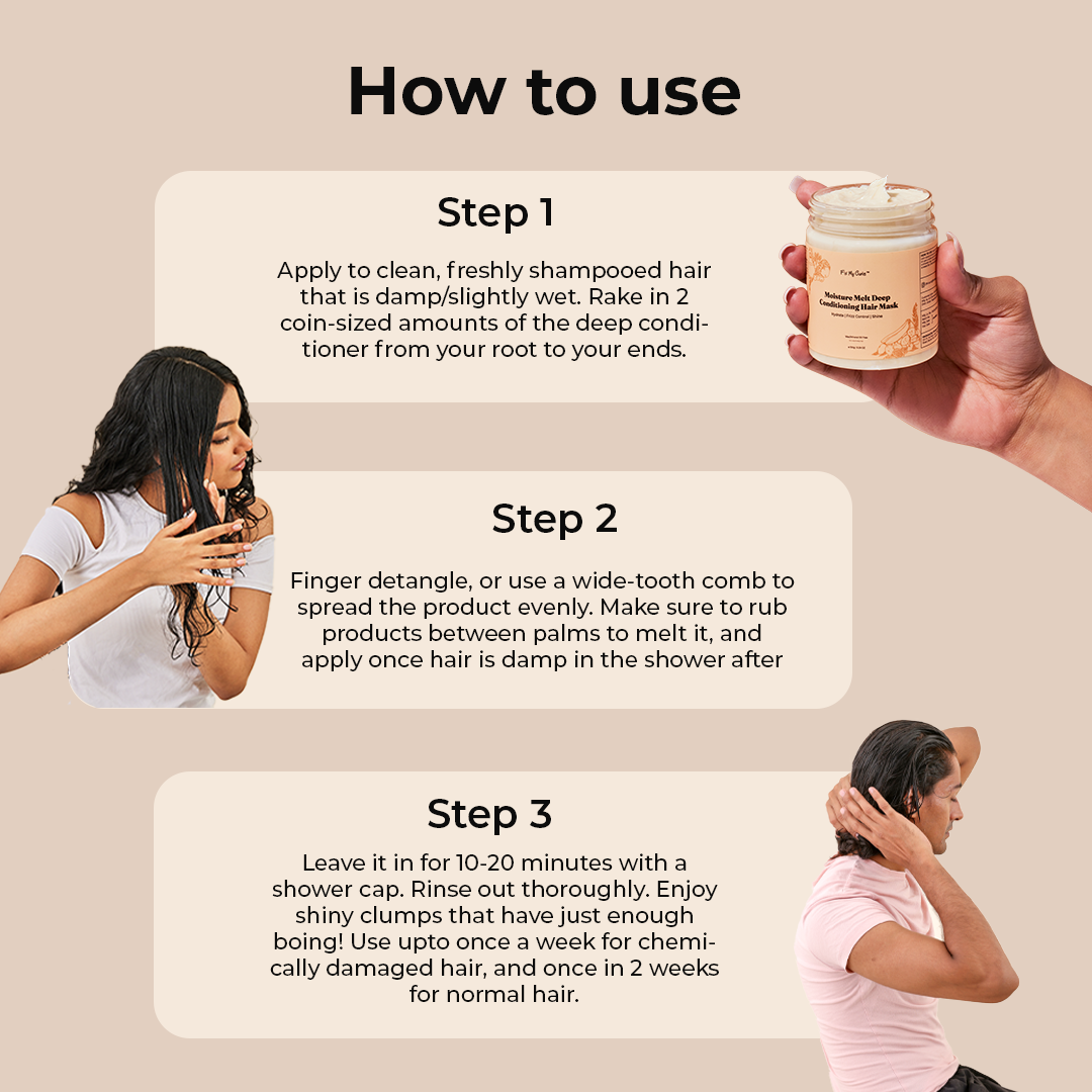 Fix My Curls Moisture Melt Deep Conditioning Hair Mask 150g