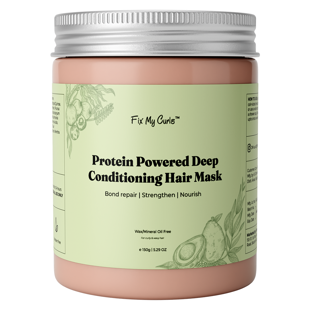 Fix My Curls Protein Powered Deep Conditioning Hair Mask 150g