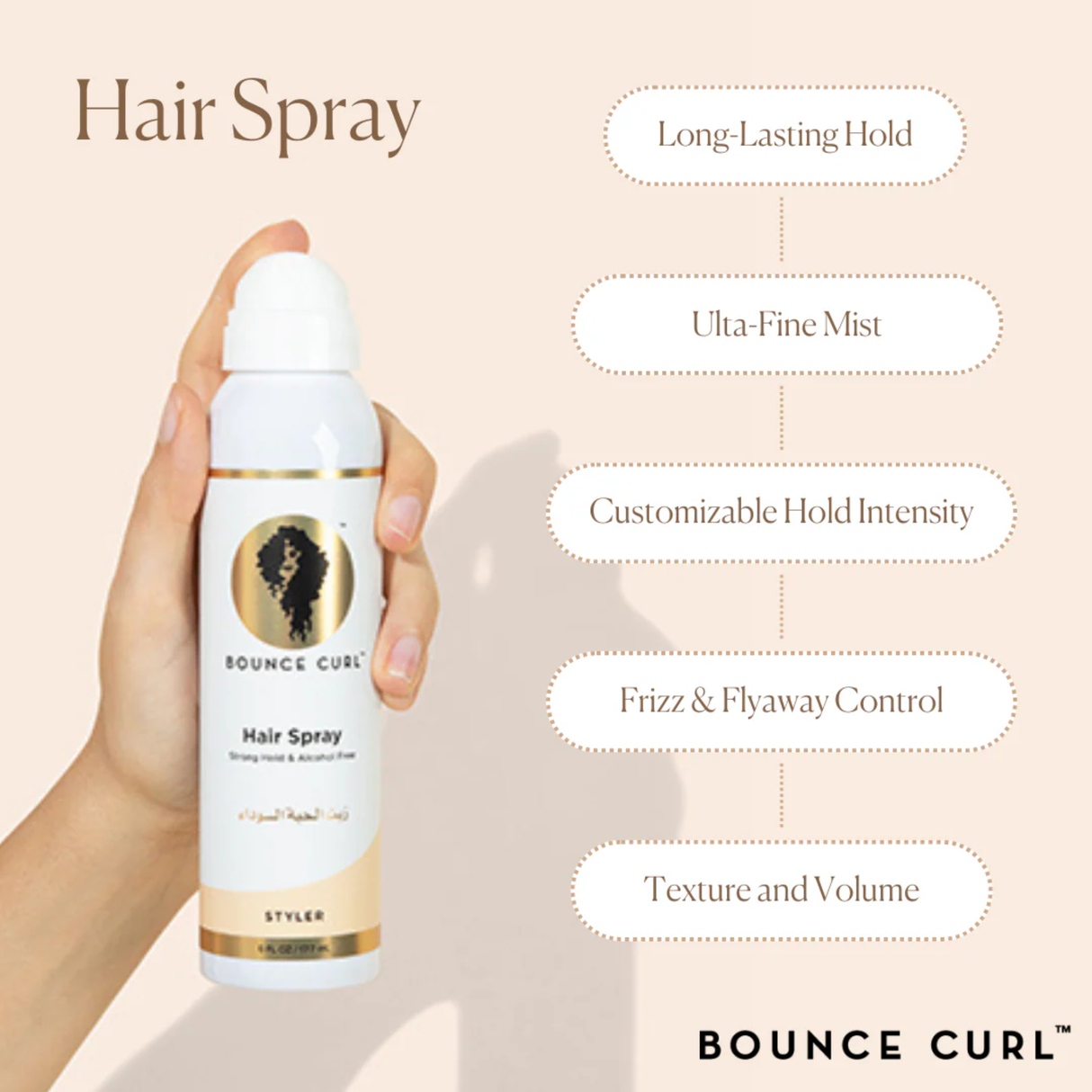 Bounce Curl Hair Spray 6oz