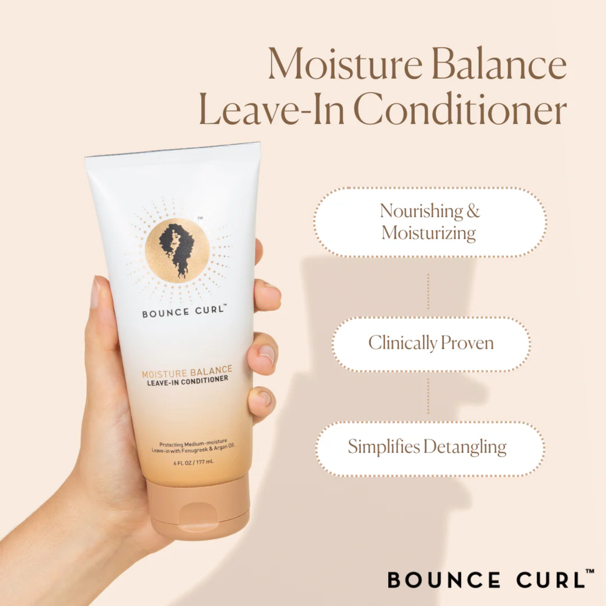 Bounce Curl Moisture Balance Leave-In Conditioner 6oz