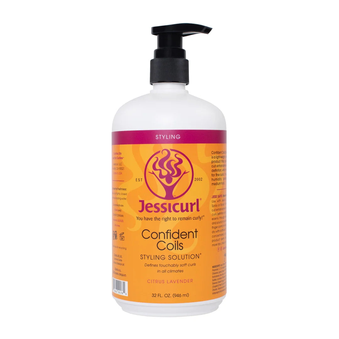Jessicurl Confident Coils Styling Solution - Citrus Lavender 32oz