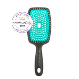 Curl Keeper Flexy Brush, Curl Clumping & Detangling Brush - Green