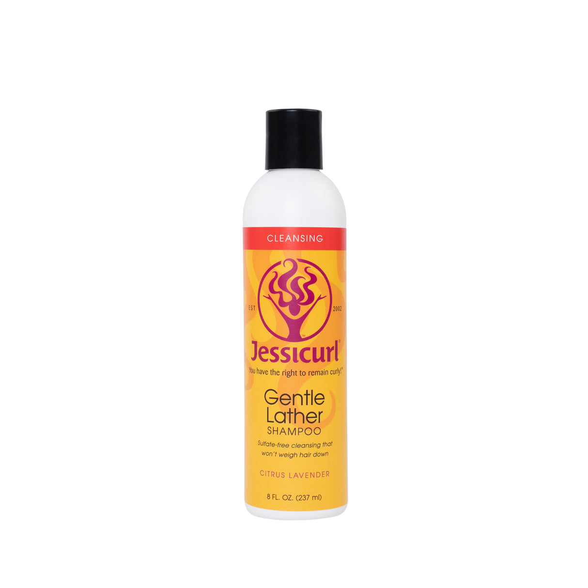 Jessicurl Gentler Lather Shampoo - Citrus Lavender 8oz