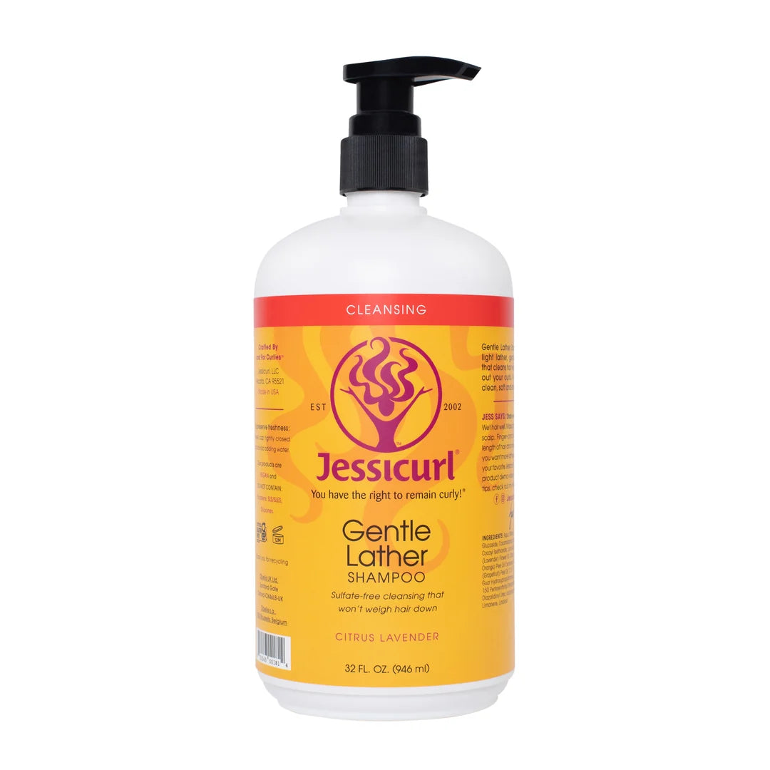 Jessicurl Gentler Lather Shampoo - Citrus Lavender 32oz