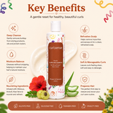 Curlsense Gentle Clarifying Shampoo, For All Curl Types - 100ml