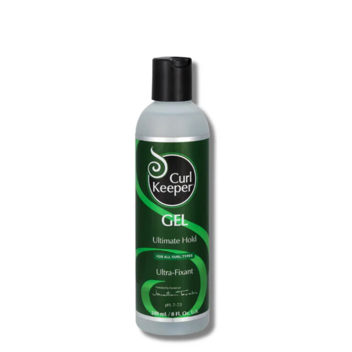Curl Keeper Gel, Strong Hold Gel for All Curl Types - 8 Oz